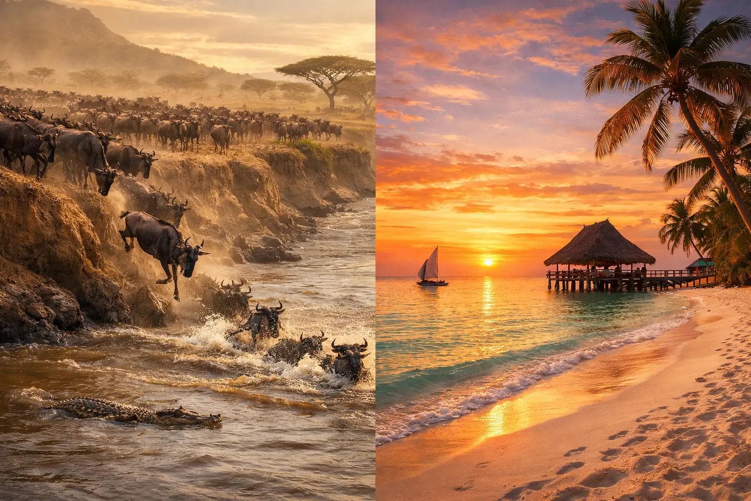 Luxury Tanzania Safari & Zanzibar Beach Escape